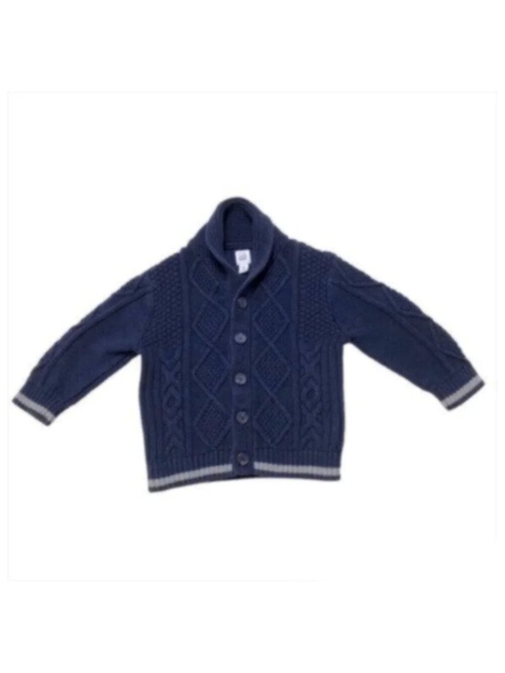 GAP Baby Boy Navy Cardigan Sweater 18-24 Months